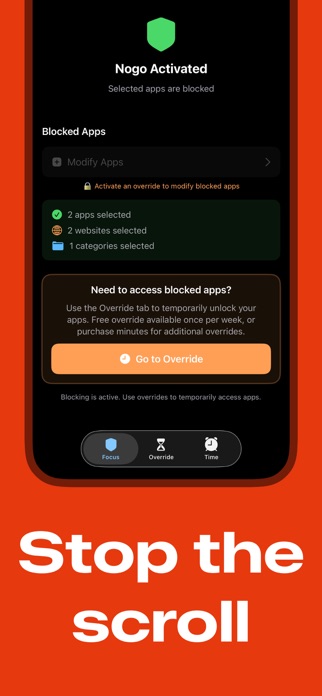 Nogo - App Restriction Screenshot 2 of 6