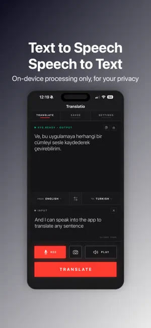 Translatio Local screenshot 2