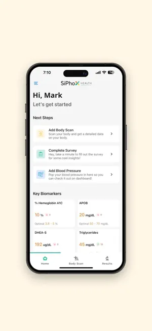 SiPhox Health screenshot 2