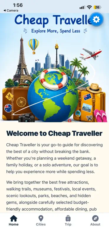 CheapTraveller screenshot 1 of 5