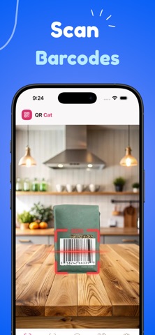 QR Code Barcode Scanner: QRCat iPhone screenshot