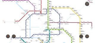 曼谷地铁天铁地图路线 Bangkok MRT BTS Map screenshot