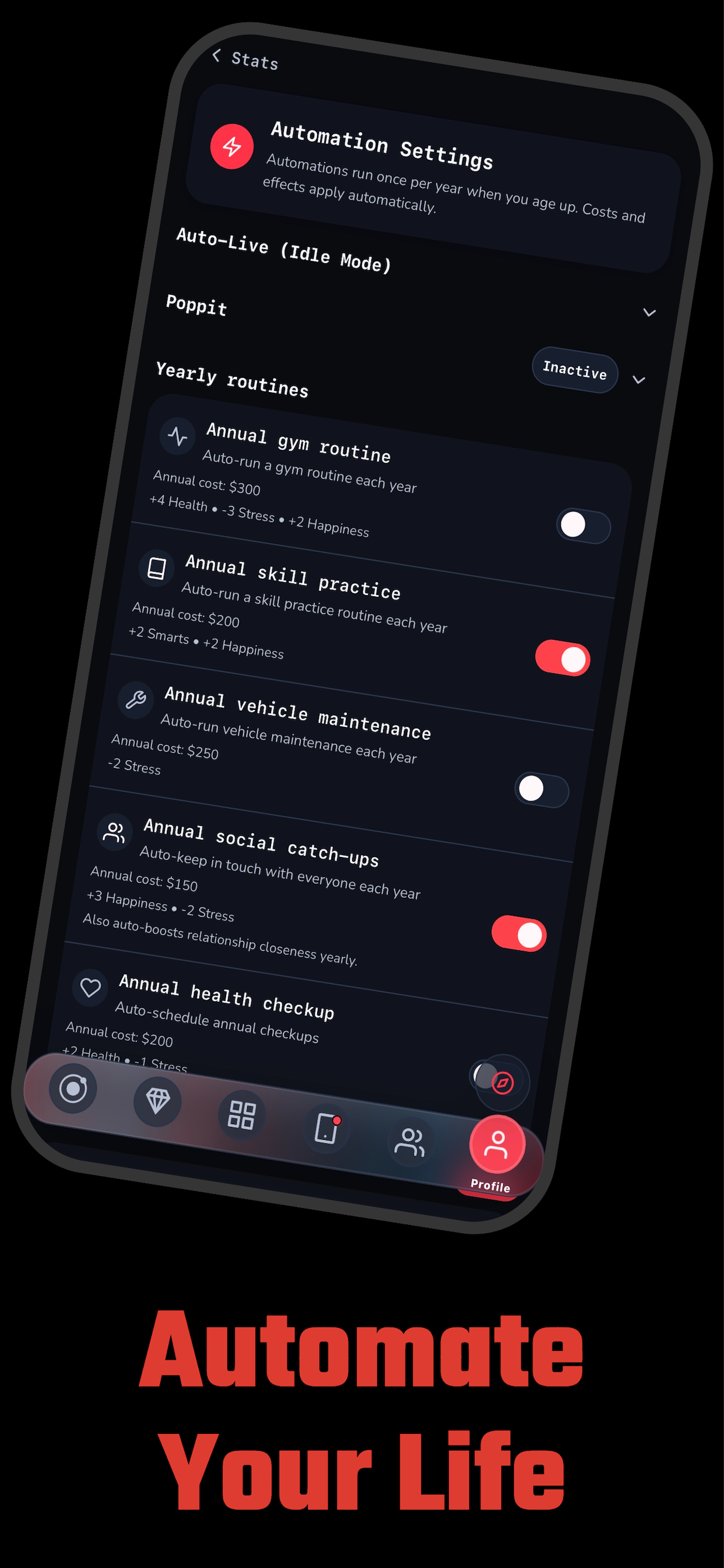 LifePop - Life Simulator