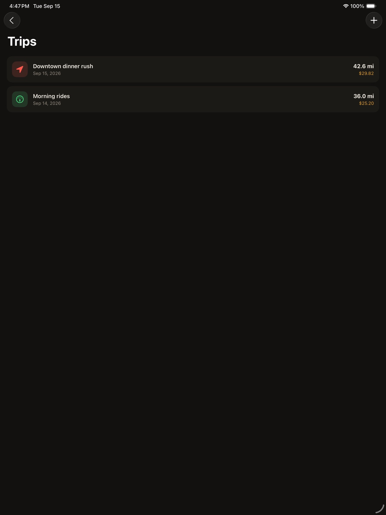 Screenshot 8 of GigMile: Mileage & Gig Income