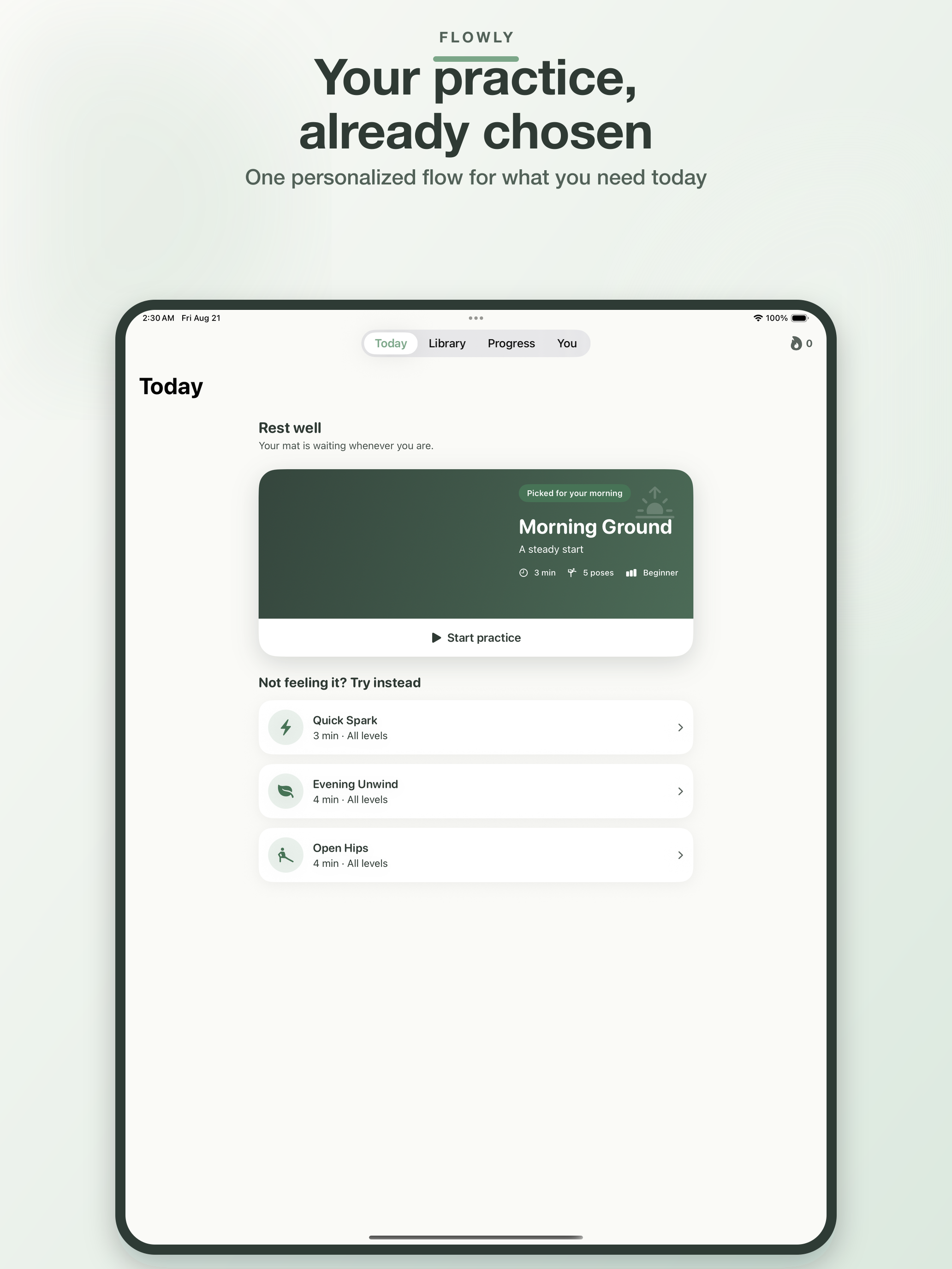 Flowly - Yoga App screenshot 6