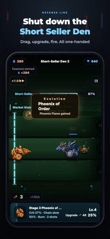 Stock War: Ant Idle Defense iPhone screenshot