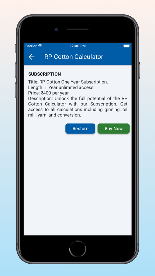 #7. RP Cotton Calculator (iOS) 由: Keval Vikani