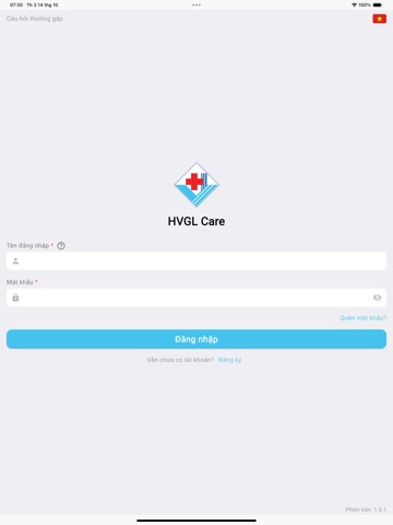 HVGL Care iPad screenshot 1