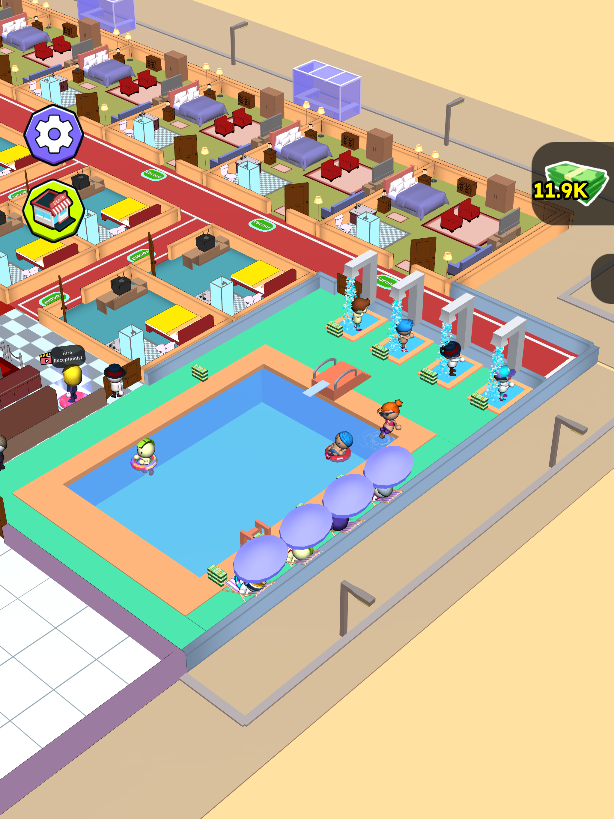 Hotel Fever :Job simulator 3d