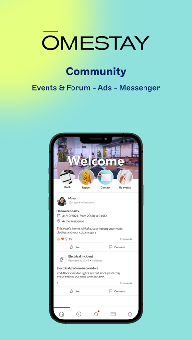 MYŌME iPhone screenshot 1 - Social Networking app