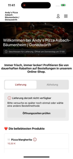 Andy's Pizza Asbach-Bäumenheim screenshot 6