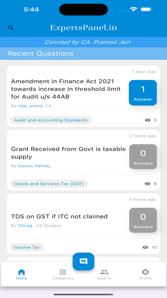 #2. Experts Panel (iOS) 由: SuntecIndia