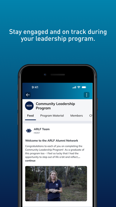 Australian Rural Leaders Hub iPhone screenshot