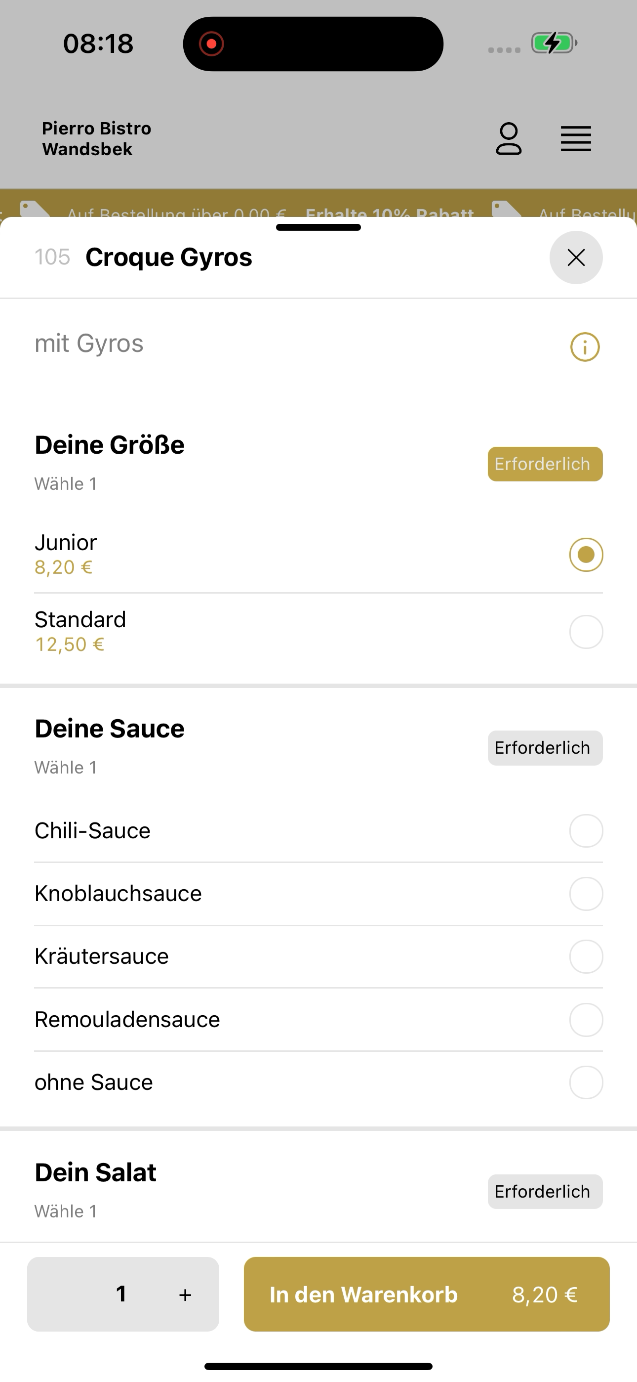 Pierro Bistro screenshot 4