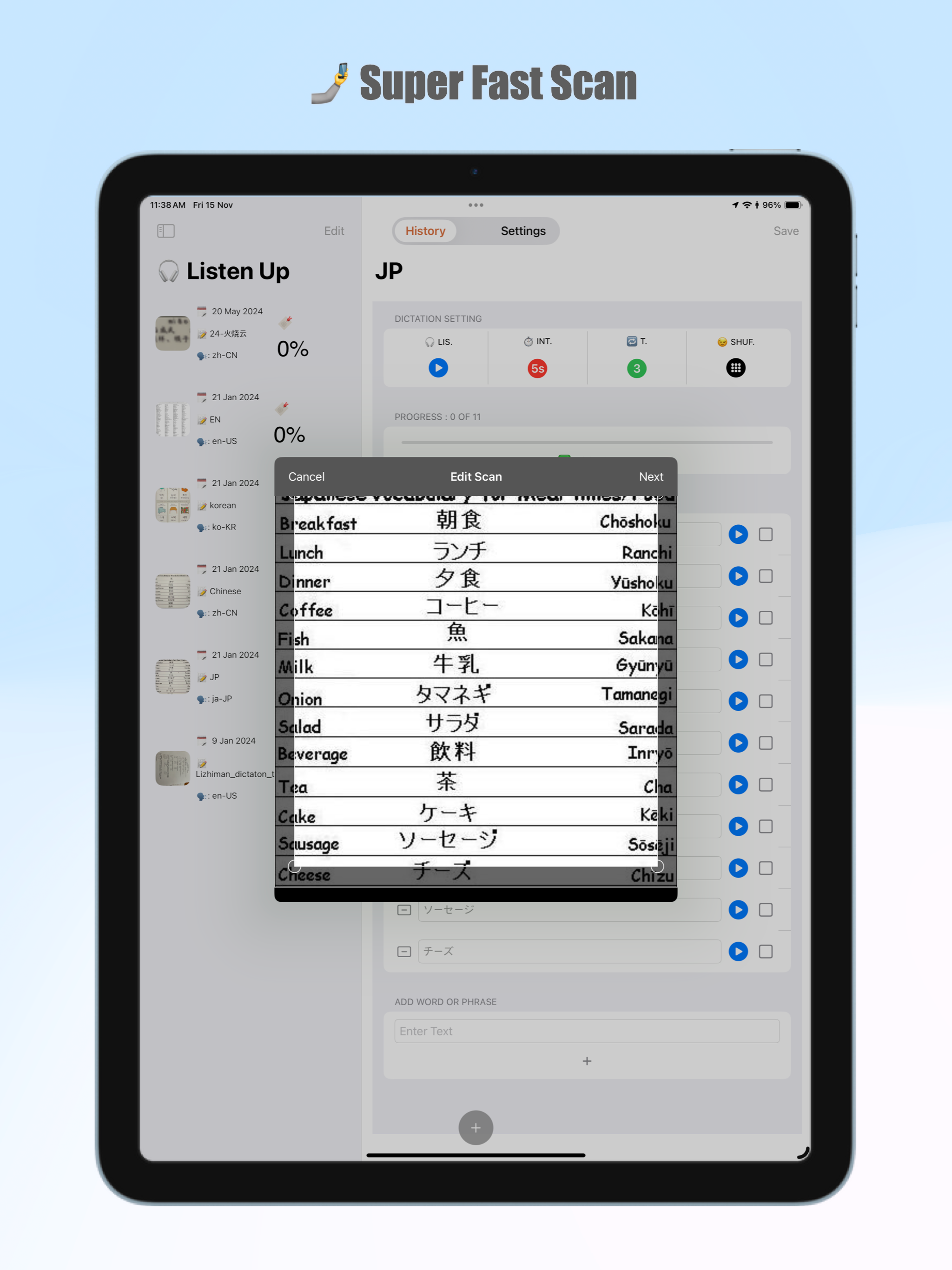 Listen Up - AI dictation