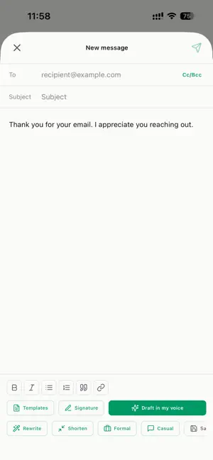 AI Emaily - Unified AI Inbox screenshot 4