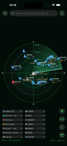 Mini Radar iPhone screenshot