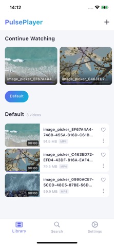 PulsePlayer - Video Player Screenshot 1 of 3