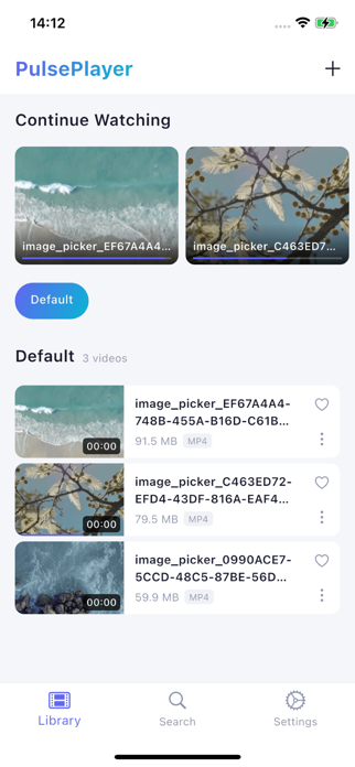 PulsePlayer - Video Player Screenshot 1 of 3