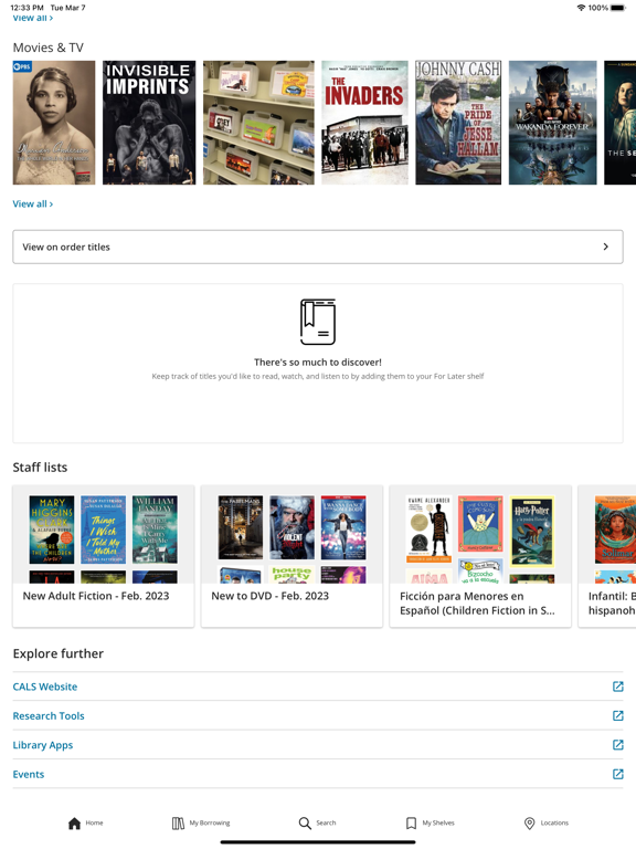 Screenshot #5 pour Central Arkansas Library