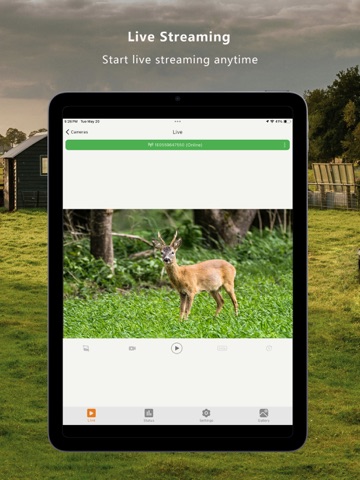 GardePro Link iPad screenshot