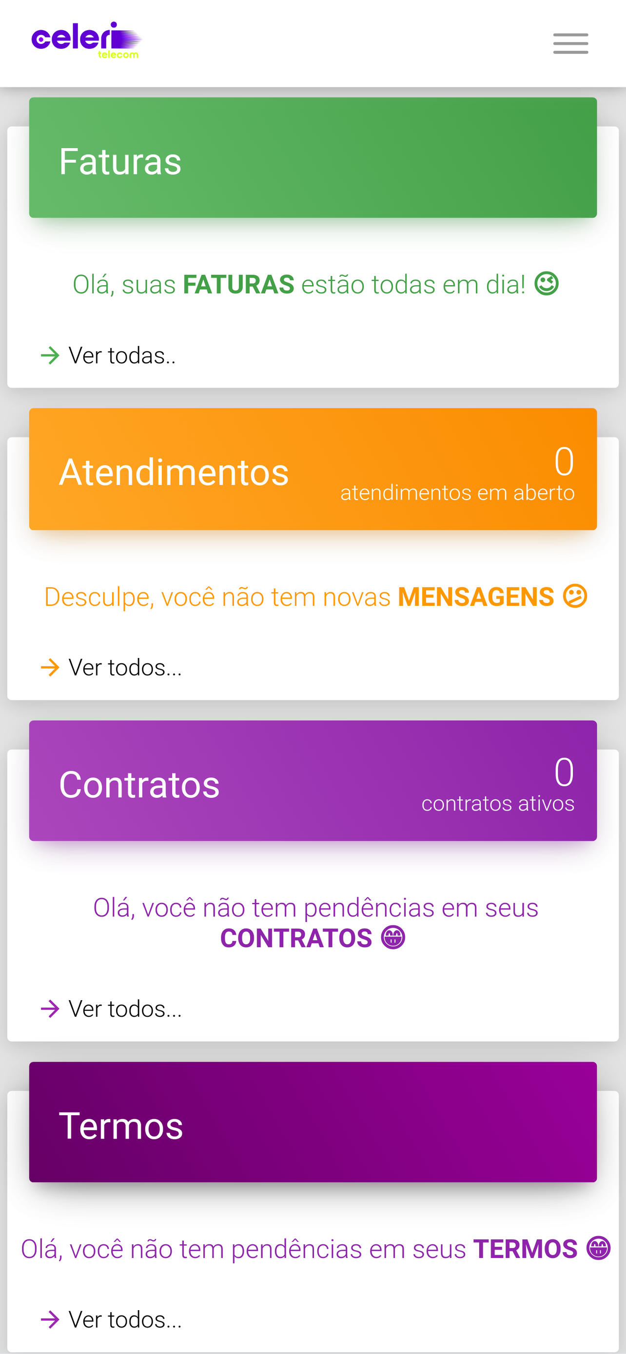 CELERI TELECOM - CLIENTE screenshot 5