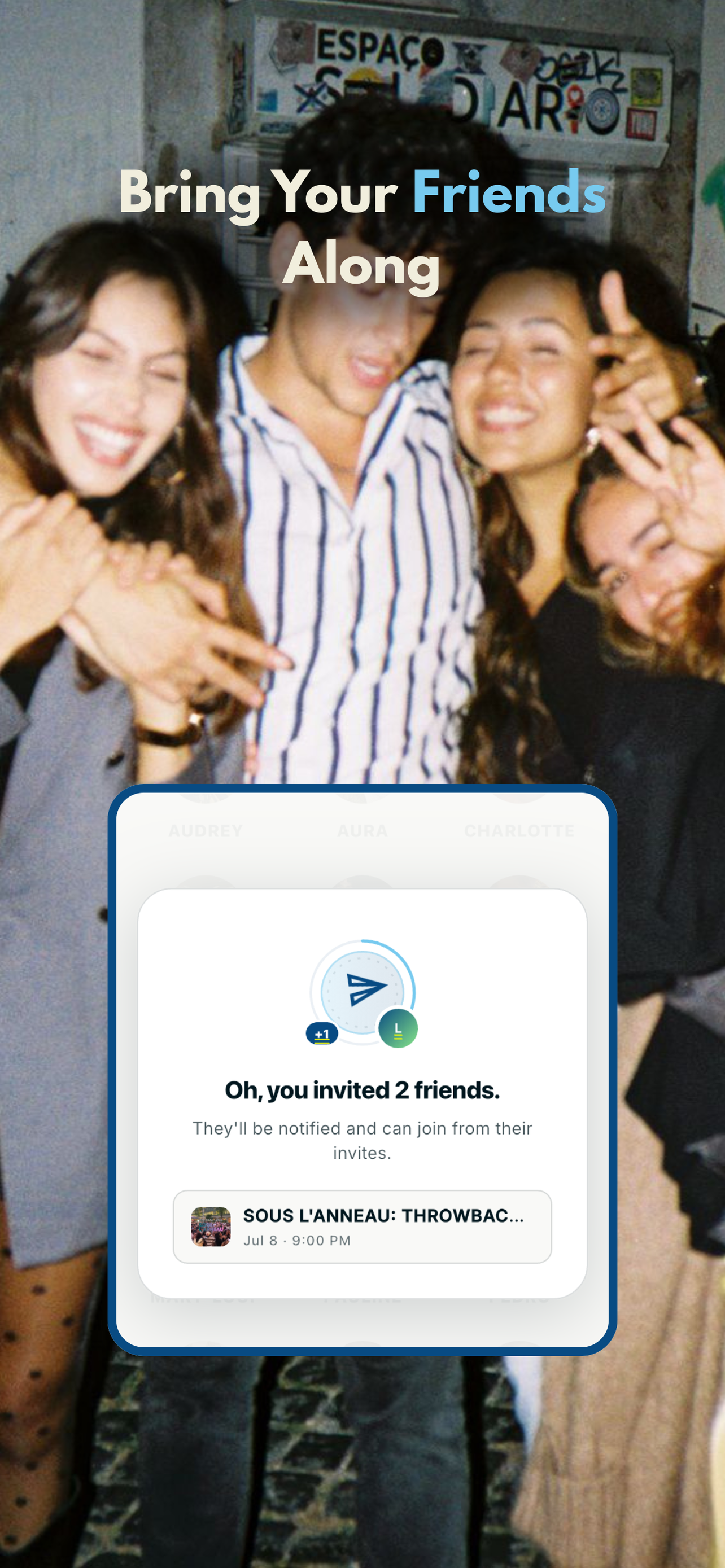 R3ACH: Make Plans With Friends screenshot 4