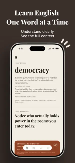 Daily Etymology screenshot 1