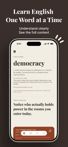 Daily Etymology Screenshot 1 of 4