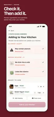 MenuCraft: Kitchen Inventory screenshot 2