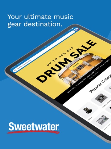 Sweetwater Music & Audio Gear iPad screenshot
