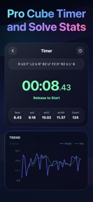 Cube Solver & Timer screenshot