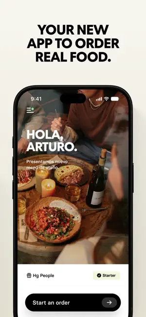 Hg - Eat Real screenshot 1