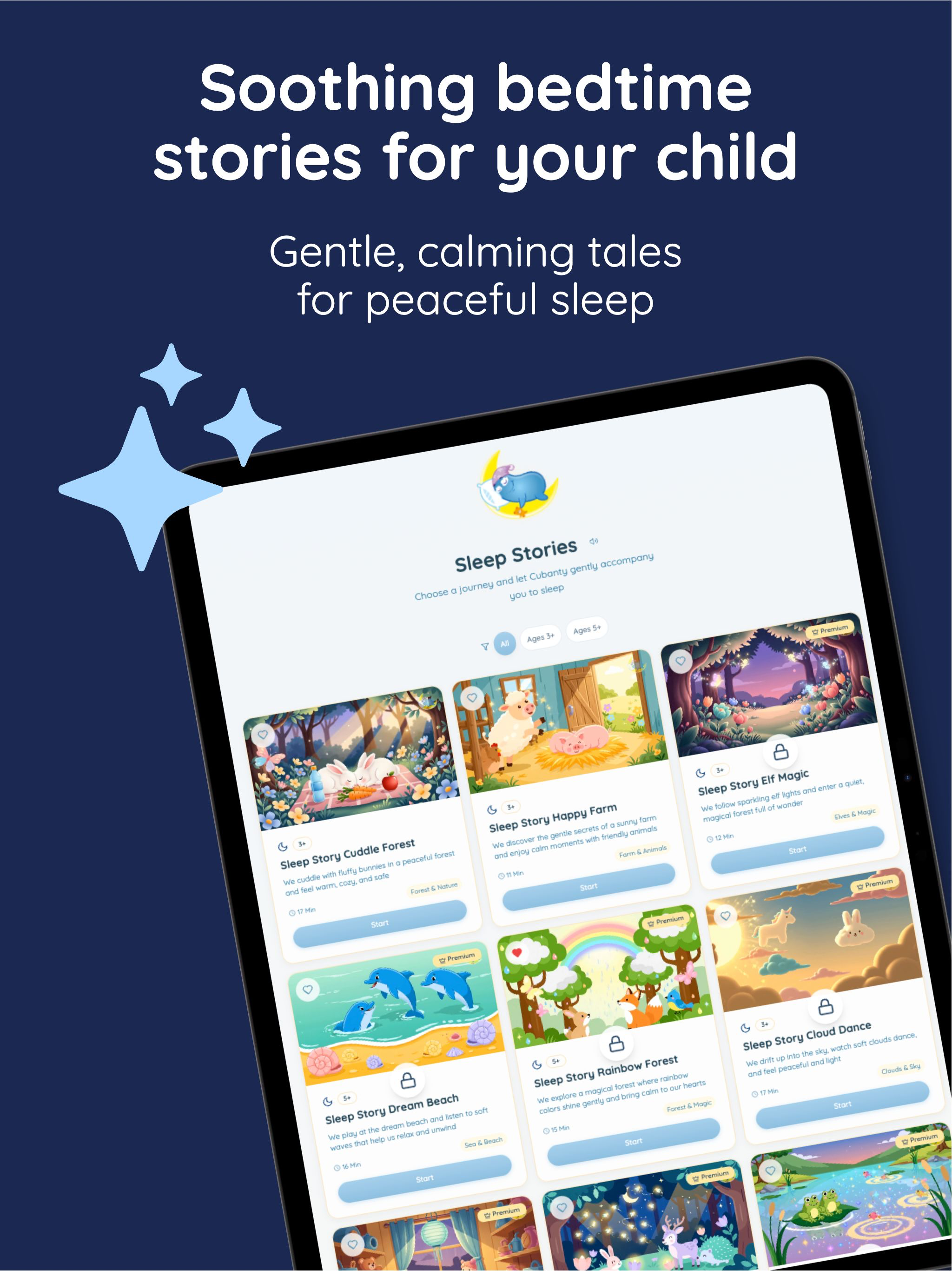 Cubanty: Kids Sleep Stories screenshot 11