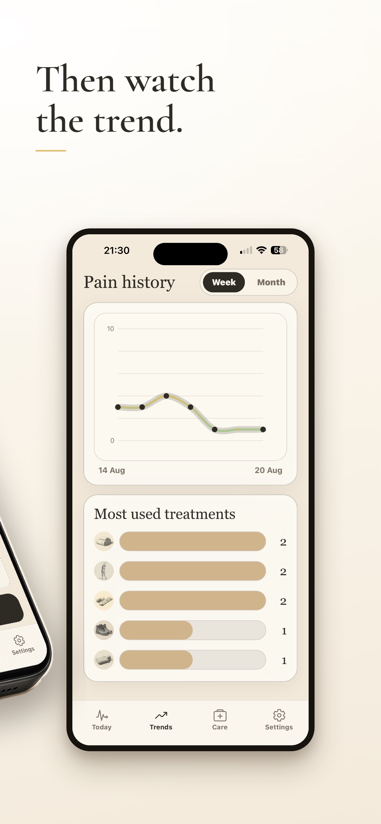 Screenshot 2 of Back Pain Log