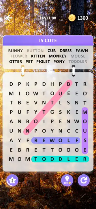 Serene Word Search screenshot 5