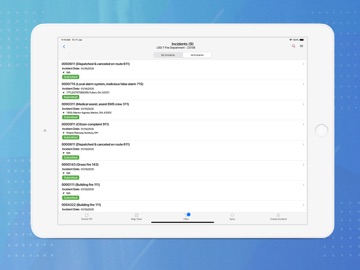 OFIRMS iPad screenshot