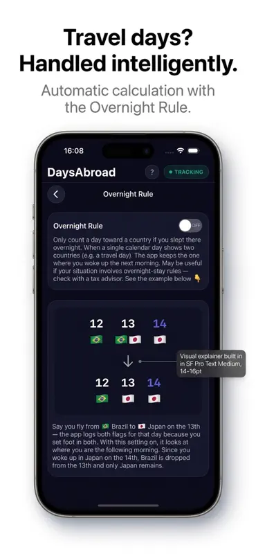 DaysAbroad screenshot 8 of 9