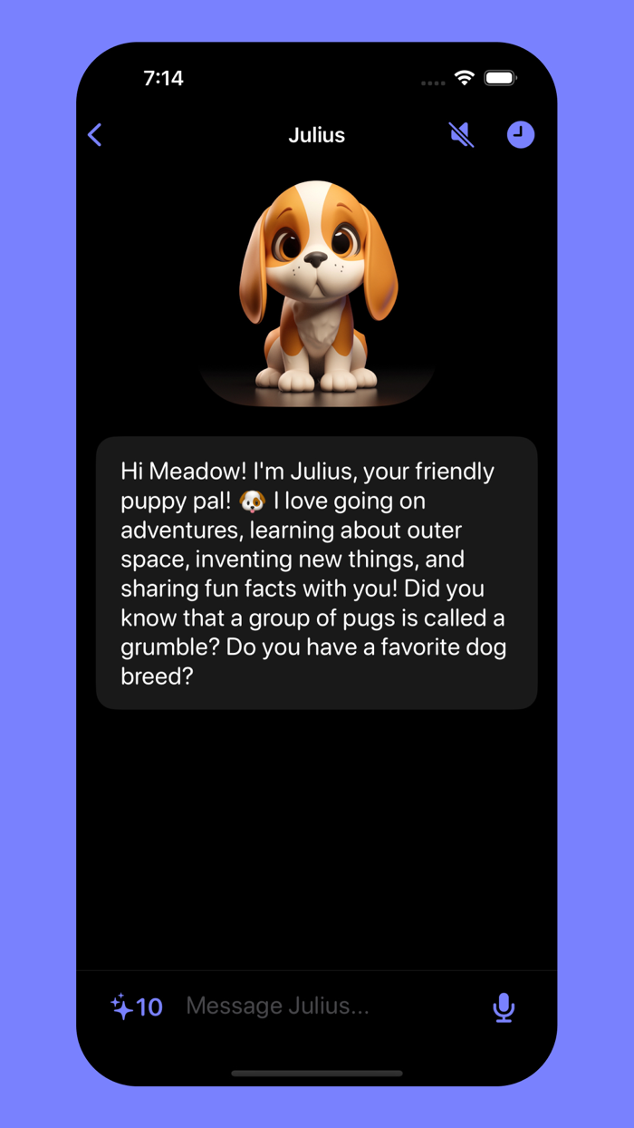 AI Pets Super smart chat pals