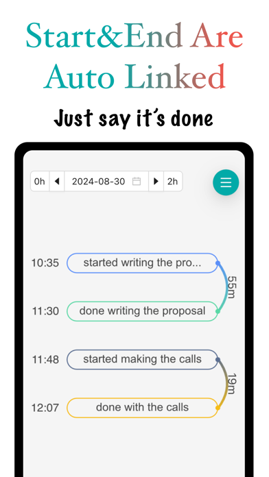 Tellti.me: Easy Time Tracking Screenshot