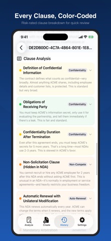 Counsely: AI Contract Analyzer Screenshot 5 of 10
