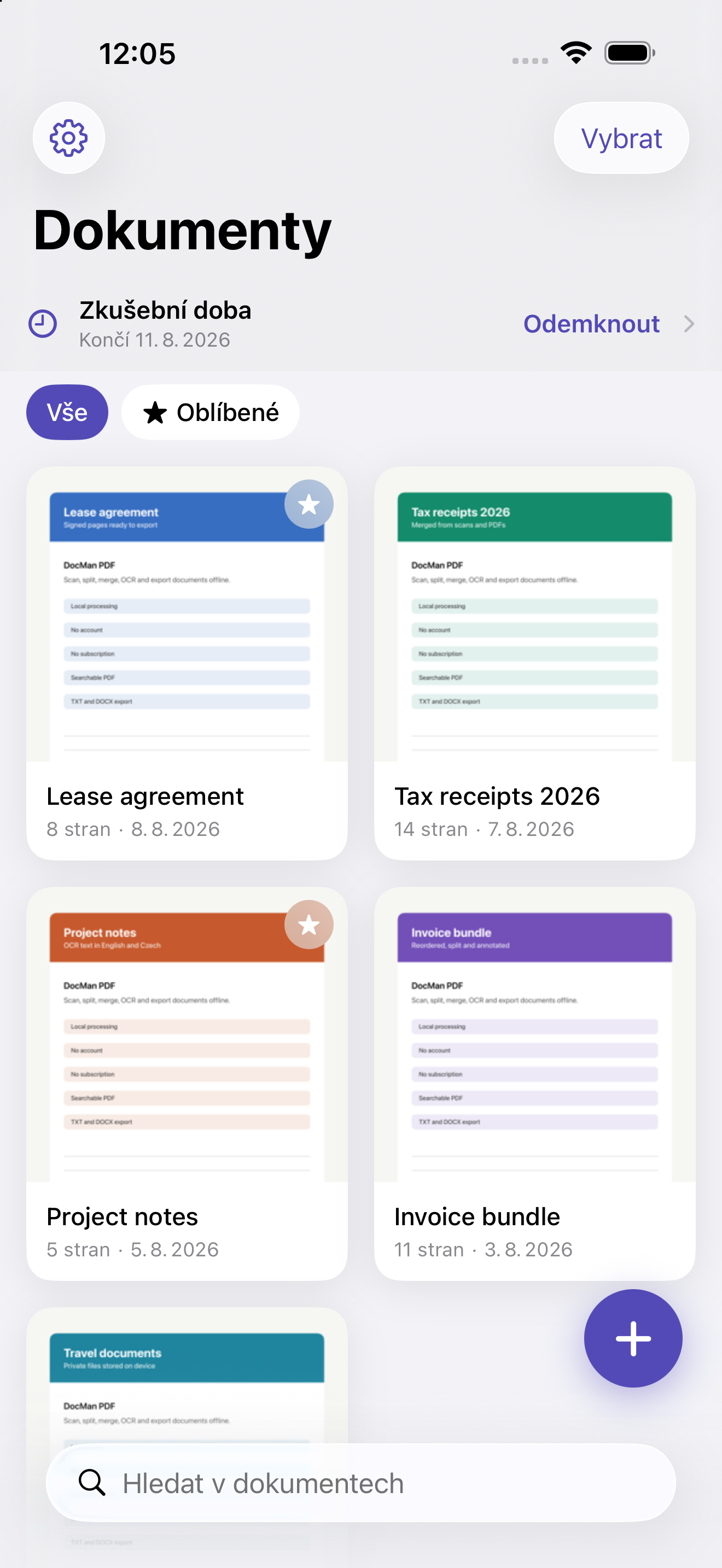 DocMan PDF screenshot 2