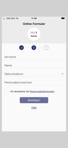 Berliner Beihilfe App Screenshot 6 of 9