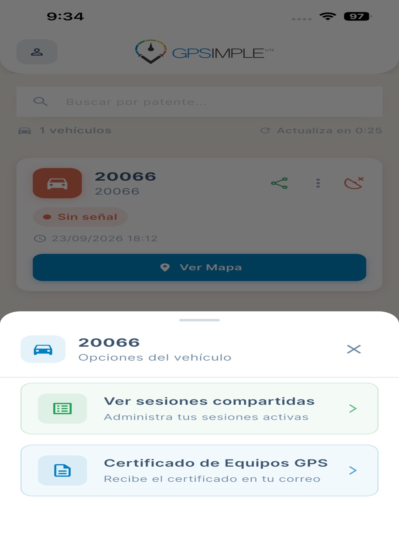 Screenshot 9 of GPSimple flota lite