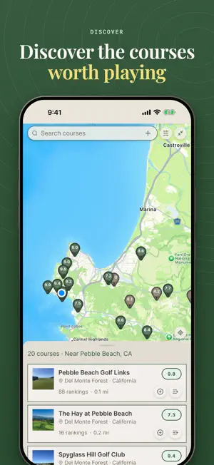 Eden: Golf Course Reviews screenshot 1