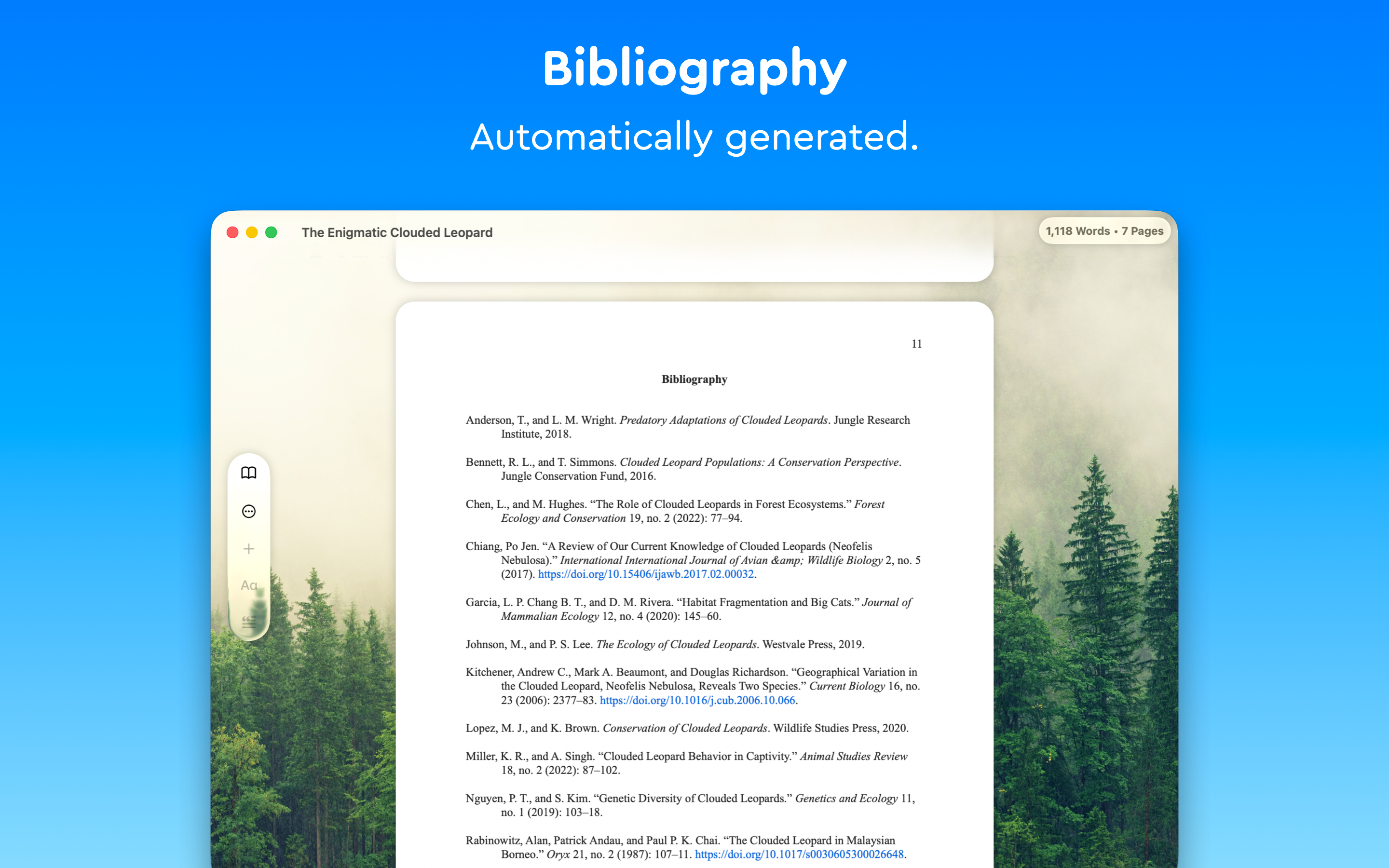 Essayist: Academic Writing App