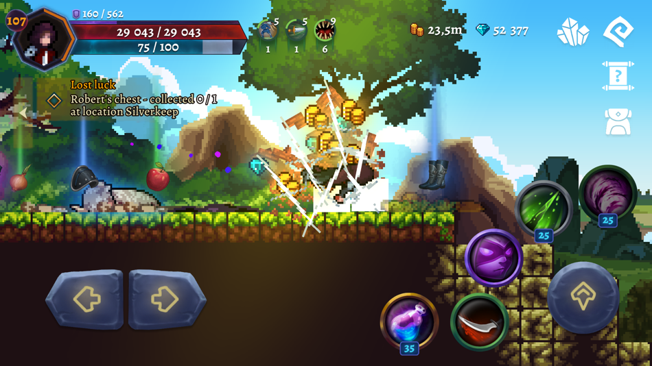 #5. Darkrise - Pixel Action RPG (iOS) 由: Viktor Chokov
