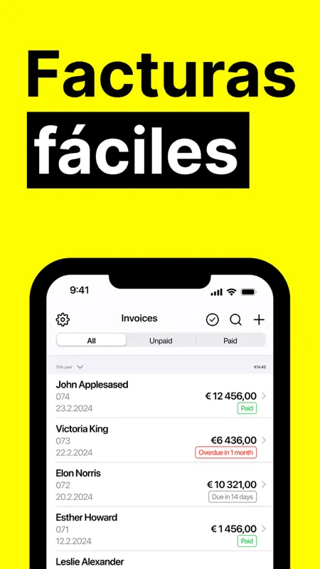 Super Facturas fáciles screenshot 1 of 7