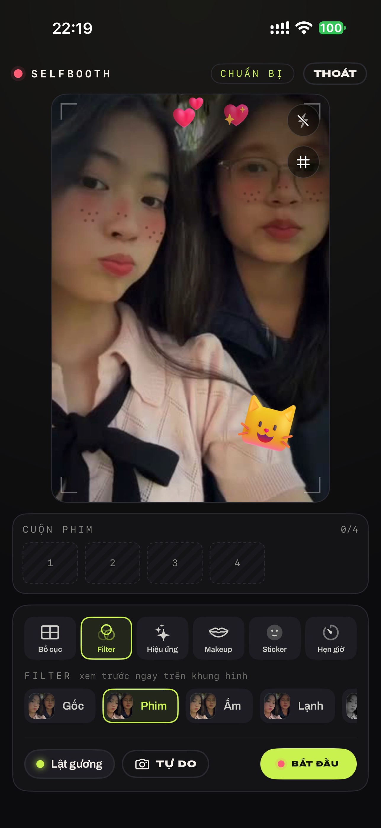 Screenshot 1 of Selfbooth - Mèo Béo Studio