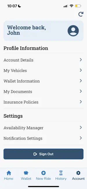 CommRide screenshot 4